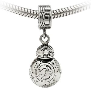 Rare BB8 Star Wars Stainless Steel Charm Bead Think Geek W/ Gift Box